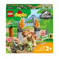 Produktbild: LEGO 10939 DUPLO Jurassic World Ausbruch des T. rex und Triceratops
