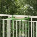 Produktbild: vidaXL Balkon-Klapptisch Grün 60x40 cm Stahl