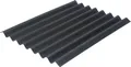 Produktbild: Onduline Bitumenwellplatte Easyline 100 x 76 cm 2,6 mm schwarz