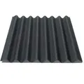 Produktbild: Onduline - Bitumenwellplatte Easyline 100 X 76 Cm 2,6 Mm Schwarz Kunststoffbedachung