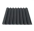 Produktbild: ONDULINE EASYLINE Black Sheet 1000mm x 760mm 2.6mm by ONDULINE (schwarz)