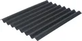 Produktbild: Onduline Bitumenwellplatte Easyline 100 x 76 cm 2,6 mm schwarz