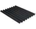Produktbild: Onduline® Easyline Bitumenplatte im Sinusprofil 95/38 intensiv schwarz 1000 mm x