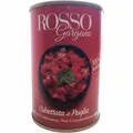 Produktbild: Rosso Gargano Cubetta di Puglia Geschälte Tomaten 400g Dose