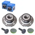 Produktbild: 2x Radlager-Satz + Radnabe hinten f SEAT ALHAMBRA TARRACO TOLEDO ALTEA VKBA3644