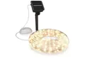 Produktbild: BEARWARE LED-Lichterkette Solar 10m warmweiß, Innen & Außen, Solarpanel mit Akku, 100 Leds, IP44, 2 Modis, wetterfest für Garten, Hochzeit, Balkon, Terasse uvm.