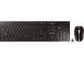 Produktbild: CHERRY DW 9100 SLIM, Tastatur & Maus Set, kabellos, Schwarz/Bronze