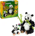 Produktbild: LEGO® Wilde Tiere: Pandafamilie (31165), LEGO Creator Konstruktionsspielsteine, (626 St), Made in Europe