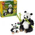 Produktbild: LEGO Creator 3in1 31165 Wilde Tiere: Pandafamilie, ab 8 Jahre, 626 Teile