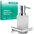 Produktbild: hansgrohe AddStoris Seifenspender 41745000 Wandmontage, Glaseinsatz, Metall, chrom