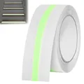 Produktbild: GOMETY Antirutsch Klebeband Leuchtet im Dunkeln, 5cm*10m Antirutschband Selbstklebend Sicherheit Klebeband, Wasserdicht Rutschfestes Fluoreszierendes Aufkleber im Dunklen leuchten