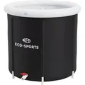 Produktbild: ECD Germany Eisbad Ø80 cm 350L Schwarz-Weiß aus Oxford-Gewebe