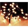 Produktbild: LED Lichterkette Weihnachten innen außen Timer 7 Meter mit 96 Warmweiß LEDs IP44