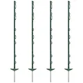 Produktbild: 60x Weidezaunpfähle 125cm Kunststoffpfähle Weidezaunpfahl Koppelpfahl grün