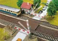 Produktbild: Faller H0 120174 Bahnübergang mit Schrankenwärterhaus