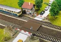 Produktbild: Faller H0 120174 Bahnübergang m. Schrankenwärterhaus Elektroantrieb NEU/OVP