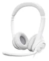 Produktbild: Logitech USB-Headset H390 grau, weiß