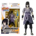 Produktbild: Bandai - Anime Heroes - Naruto Shippuden - Anime Heroes Figur 17 cm - Sasuke Uchiwa - Offizielle Naruto Lizenz - Gelenkige Sasuke-Figur - Manga Actionfigur - Spielzeug für Kinder ab 4 Jahren - 36902