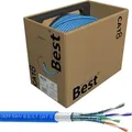 Produktbild: 200m CAT 8 Netzwerkkabel Verlege Kabel 40 Gbit/s CAT8 Verkabelung Netzwerk Daten Lan
