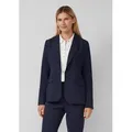 Produktbild: s.Oliver Jackenblazer Indoor-Blazer Blazer aus Viskosemix blau S (36)