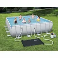 Produktbild: Solar-Poolheizmatt Schwarz 110 x 171 cm PVC Schwimmbadmatte Rechteckige Poolmatt