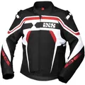 Produktbild: IXS RS-700-ST, Textiljacke wasserdicht - Schwarz/Weiß/Rot - XL