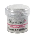 Produktbild: Docrafts 1 oz Embossing-Puder Schneeflocke Lametta