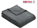 Produktbild: Wohndecke Uni Fleecedecke Olbia, IBENA, einfarbig schick, Kuscheldecke