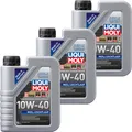Produktbild: 3 L Original Liqui Moly MOS2 LEICHTLAUF 10W-40 für ACEA A3 B4 API SL Ford