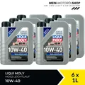 Produktbild: Liqui Moly Mos2 Leichtlauf 10W-40 ACEA A3/B4 API SL Motoröl 6x1 Liter = 6 Liter