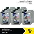 Produktbild: Liqui Moly Mos2 Leichtlauf 10W-40 ACEA A3B4 API SL Motoröl 10x1 Liter = 10 Liter