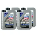 Produktbild: Liqui Moly MoS2 Leichtlauf 10W-40 / 4x 1 Liter Flasche MoS₂ ACEa API Motorenöl