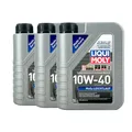 Produktbild: LIQUI MOLY Mos2 Leichtlauf 10W-40 Motorenöl ACEA A3/B4, API SL, 3x1 Liter