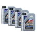 Produktbild: LIQUI MOLY 10W40 4L MOS2 LEICHTLAUF Motoröl passend für NISSAN OPEL PEUGEOT