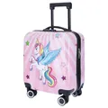 Produktbild: TheTrueC Kindertrolley 4 Rollen Einhorn - Rosa