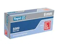 Produktbild: Rapid 53/6B 6Mm Verzinkte Heftklammern (Schachtel 5000) RPD536B5000