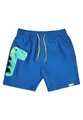 Produktbild: Sterntaler Badeshorts Dino – UV-Schutz 50+ Schwimmshorts Jungen – Badehose mit 3D-Dino-Print, Kordelzug & Windeleinsatz bis Größe 86/92, Bademode für Strand und Schwimmbad– königsblau, Größe 92