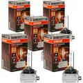 Produktbild: 5x OSRAM D1S XENARC XENON NIGHT BREAKER 220 bis zu +220% 4500 K Model 2024/25