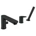 Produktbild: Duravit Wave 3-Loch Wannenrandarmatur Schwarz Matt WA5260000046