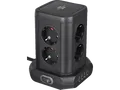Produktbild: BRENNENSTUHL 1153560000 8-fach mit USB Steckdosenturm, 2 m