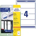 Produktbild: 120er Multipack Avery-Zweckform Ordner-Etiketten L4761-25 61 x 192 mm Papier