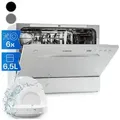 Produktbild: Klarstein Standgeschirrspüler DSM-Havasia-6-silver 10041823, 7 l silberfarben