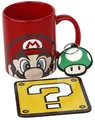 Produktbild: Nintendo SUPER MARIO (MARIO) MUG COASTER KEYCHAIN GIFT SET