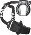 Produktbild: AXA 59514495SC Rahmenschloss Defender mit RLC 100 Einsteckkette+ Outdoor Tasche, schwarz (1 Set)