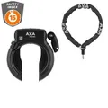 Produktbild: Axa Rahmenschloss Defender + Kette RL100 mit Tasche   59514495SC