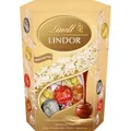 Produktbild: Lindt Schokolade | LINDOR Cornet Mischung | 500g | 38 Kugeln in 4 Sorten mit zartschmelzender Füllung im süßen Cornet | Schokoladen Geschenk