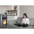 Produktbild: SCHENGER Pelletofen 8,8kW 51-R  Vollautomatisch WIFI+ECO+TIMER - Schwarz