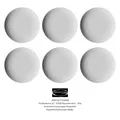 Produktbild: Rosenthal - Mesh Weiß - Set 6 Flache Teller Ø Cm 27 - Autorisierter Händler