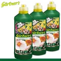 Produktbild: Gärtner’s 3x 1 l Blühpflanzendünger mit Spurennährstoffen Volldünger Blühpflanze