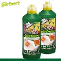 Produktbild: Gärtner’s 2x 1 l Blühpflanzendünger mit Spurennährstoffen Volldünger Blühpflanze
